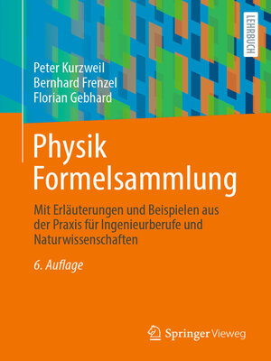 Physik Formelsammlung - ebook